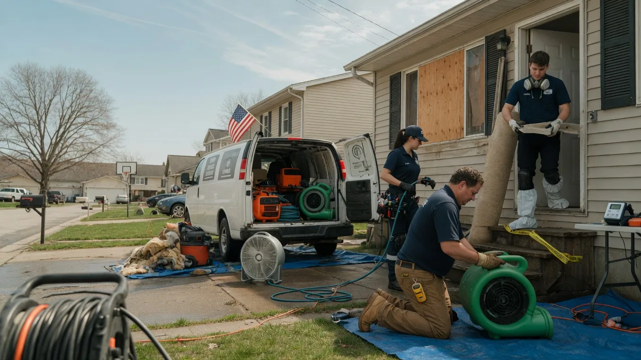 Water Damage Restoration in Grant, OK near me